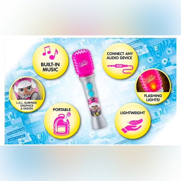 Lol Surprise Remix Toy Microphone - Picture 7 of 8